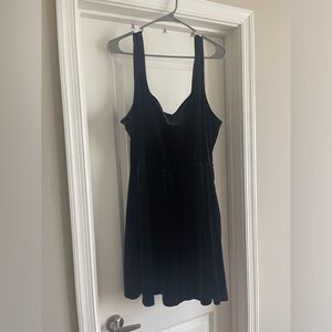 Old Navy Black Velvet Dress